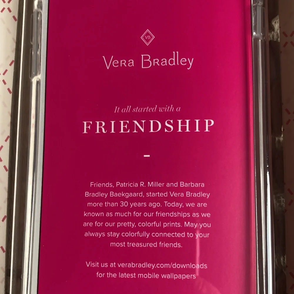 Vera Bradley Factory Style Protective Slim Case iPhone Plus Magenta Medallion